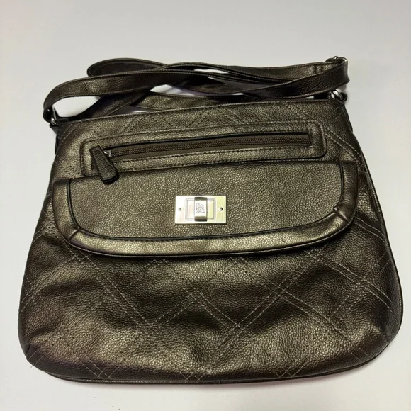Style & Co Metallic Crossbody Bag - Picture 3 of 5